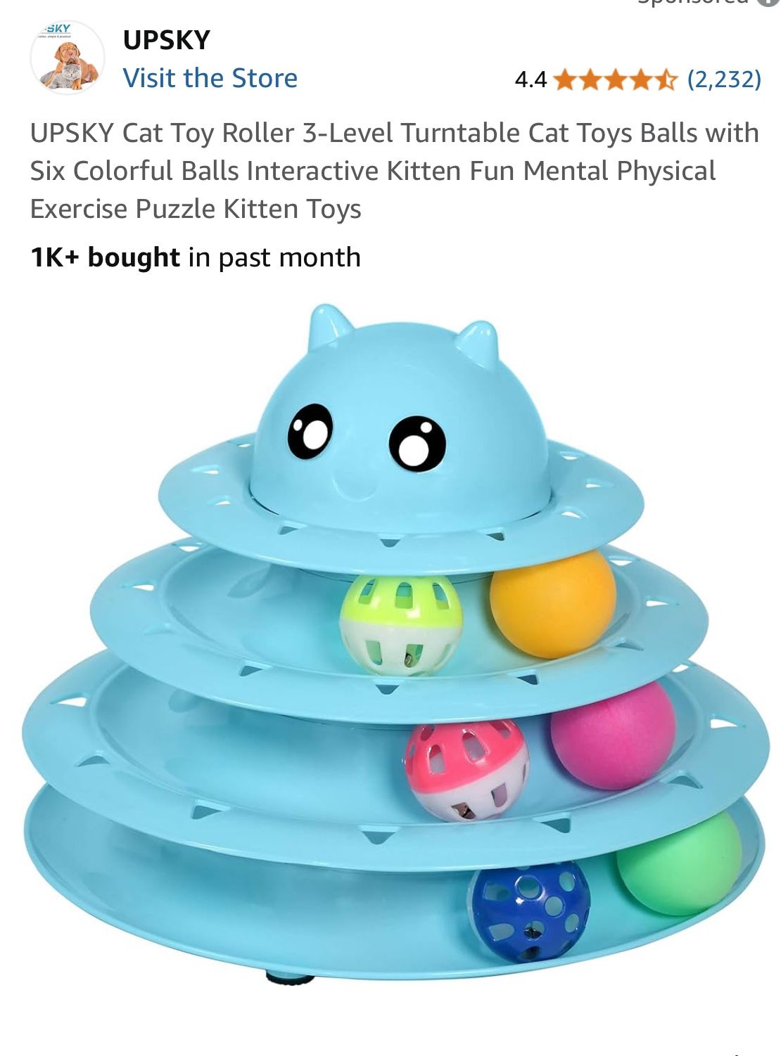Roller Cat Toy