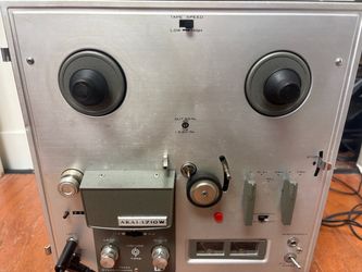 Vintage Akai 1710W Reel-to-Reel Tape Recorder – Working
