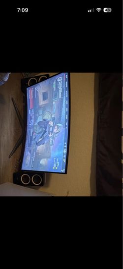 Aoc 24 inch monitor with logitech speaker