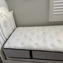 Twin Bed With Mattress And Box Spring 