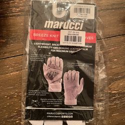 Marucci Breeze Knit Batting Gloves Adult Medium 