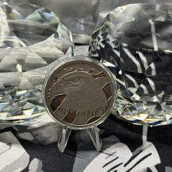 Pledge of Allegiance Eagle USA Bullion Rare Vtg-0.999 Silver 1 Ounce Oz Art Coin