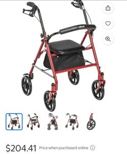 Walker Drive Medical Four Wheel
