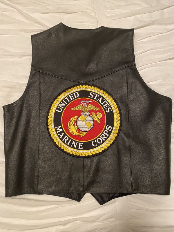 Marine Corps leather Biker vest for Sale in Issaquah, WA OfferUp