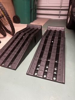 Plastic Car Ramps Set of 2