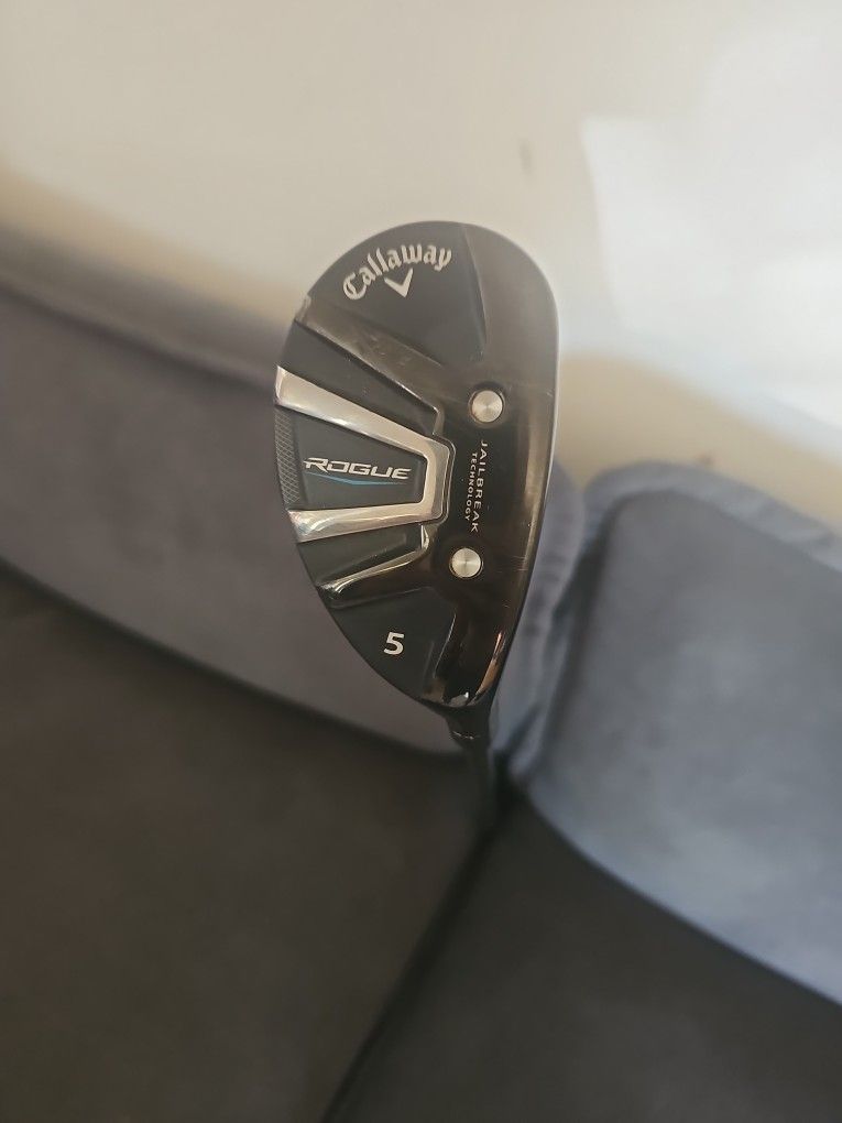 Callaway Rogue 5 Hybrid 24 Degree Golf Club Graphite A Flex