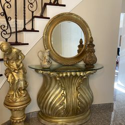 Very  Gorgeous  Console with the mirror