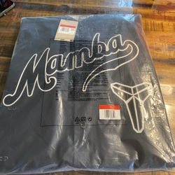 NIKE KOBE BRYANT MAMBA BASEBALL JERSEY BLACK SIZE LARGE