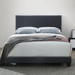 QUEEN BED FRAME MATTRESS & BOX SPRING $399