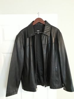 Men's leather jacket