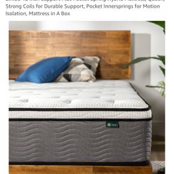 Zinus 12 Inch Queen Size Mattress