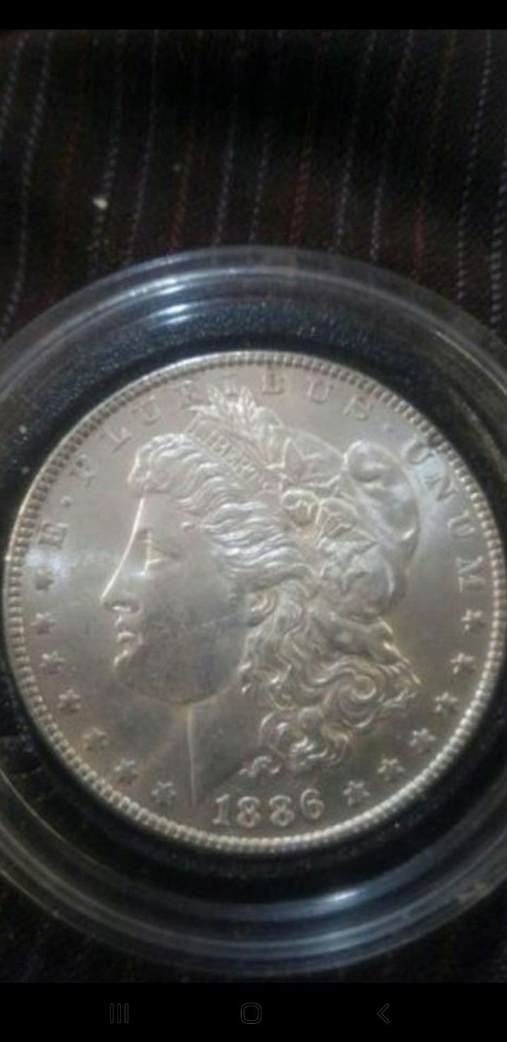 1886 Morgan Silver Dollar