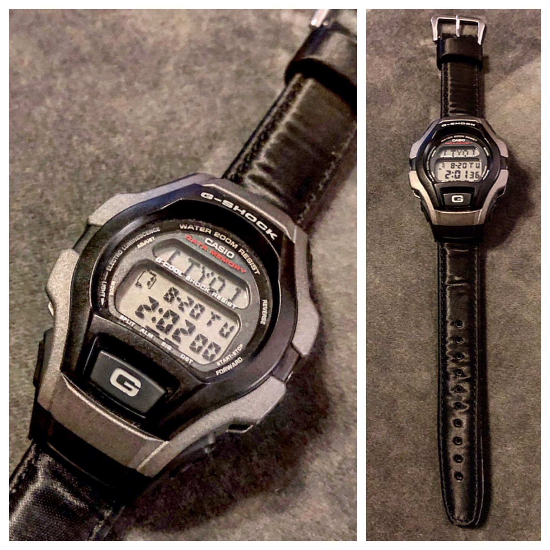 RARE vintage G-Shock watch paid $140 02372 | watch Casio gt-2000l-2 V g-cool Crono alarm 200. Clock, Calendar, data bank, alarm and cronometro