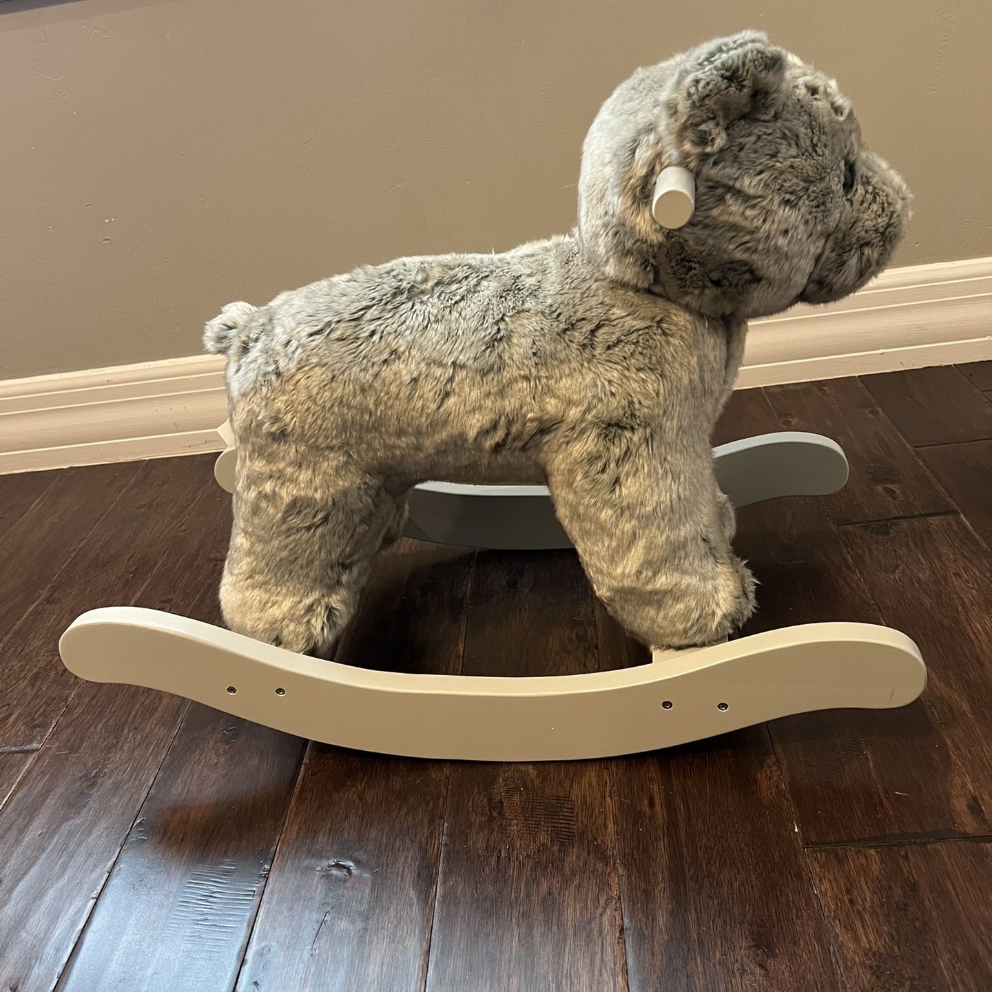 Pottery Barn Rocking Plush Bear Like New $70 Cash Only