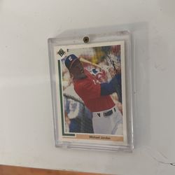Michael Jordan Rare Baseball Card