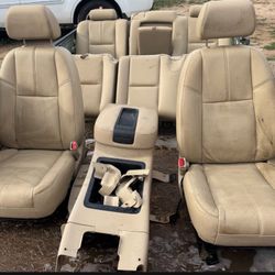 Leather Seats And Bed Cover For A Chevy Avalanche 