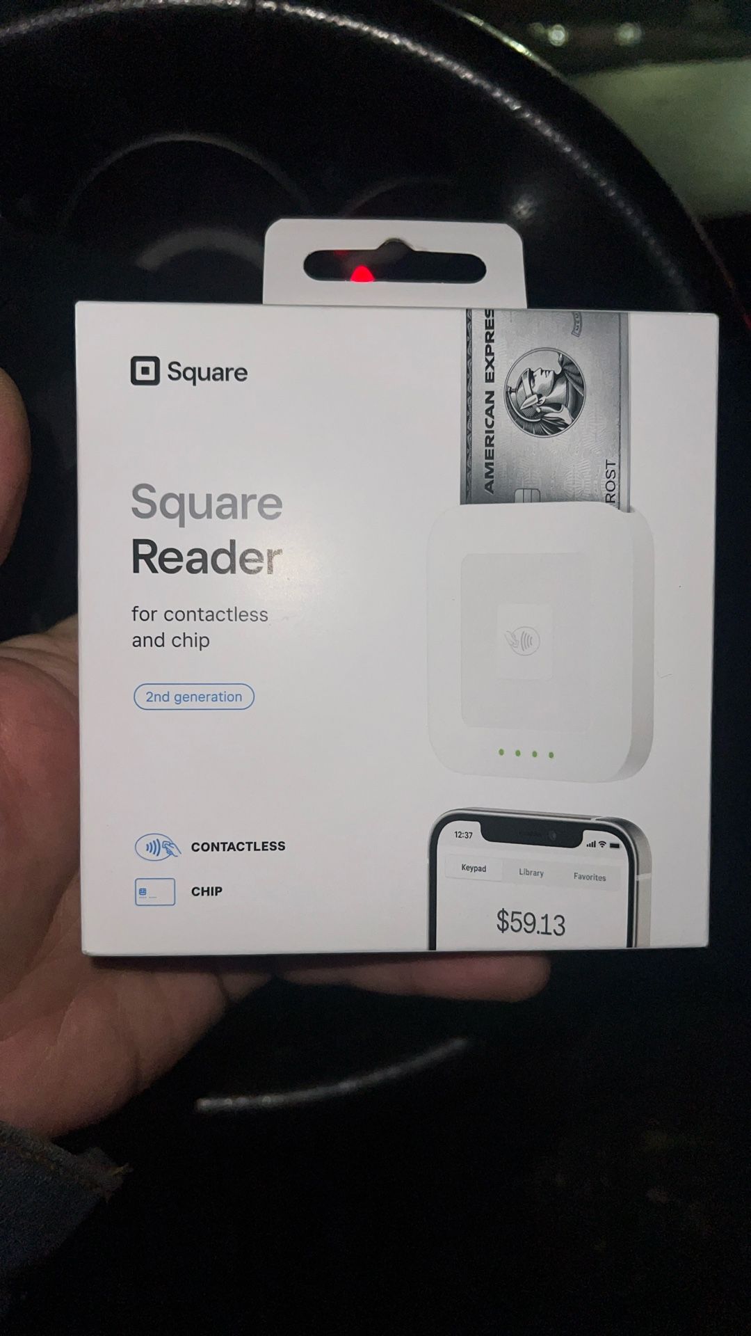 Square Contact Less Reader