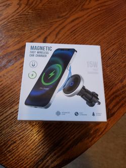 Magnet Fast Wireless  Car Charger 