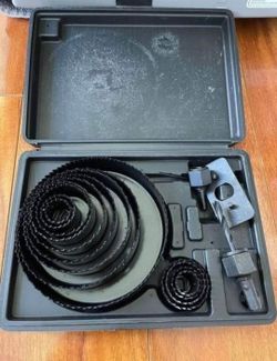 17 Piece Hole Saw Set, 3/4" to 5" Hole Saw with Hole Saw Mandrel, Wood,Plastic,PVC and Drywall