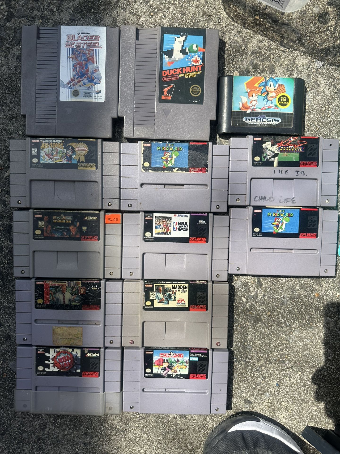 Super Nintendo Game Classic Collection $200
