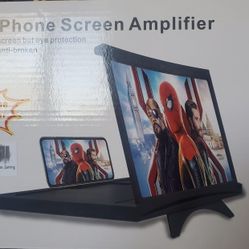 12" HD Phone SCREEN Amplifier  - Pull TYPE Amplifier  - Brand NEW