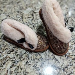 Bearpaw Cheetah Slippers