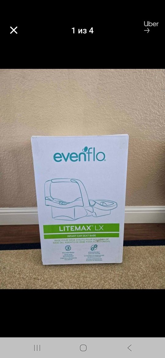 Brand New Base For Car seat Evenflo