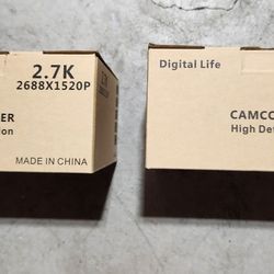 (2) High Definition Camcorders