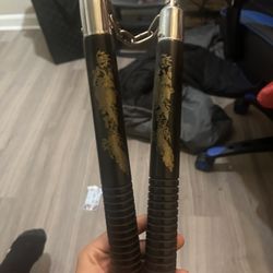 Wood Nunchucks