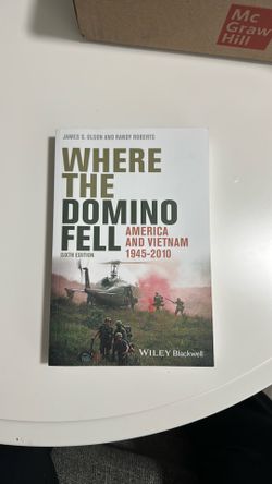 Wiley-Blackwell Where the Domino Fell 6th Ed Olson & Roberts Paperback 2010