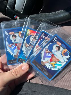 ONE PIECE DODGERS 2026 LUFFY DON CARD