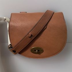 Mossimo Supply Co. Brown Satchel Bag crossbody strap