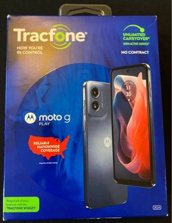 Motorola Moto G Play Tracfone Prepaid Smartphone