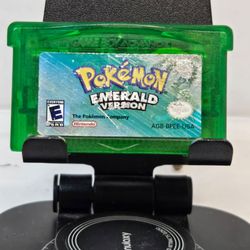 AUTHENTIC Pokémon Emerald for Nintendo Game Boy Advance