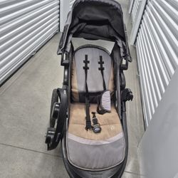 Faded Fine Working 3 Wheel Stroller 