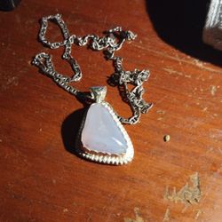 Necklace 41 Carats Of Ellensburg Blue Made By Me