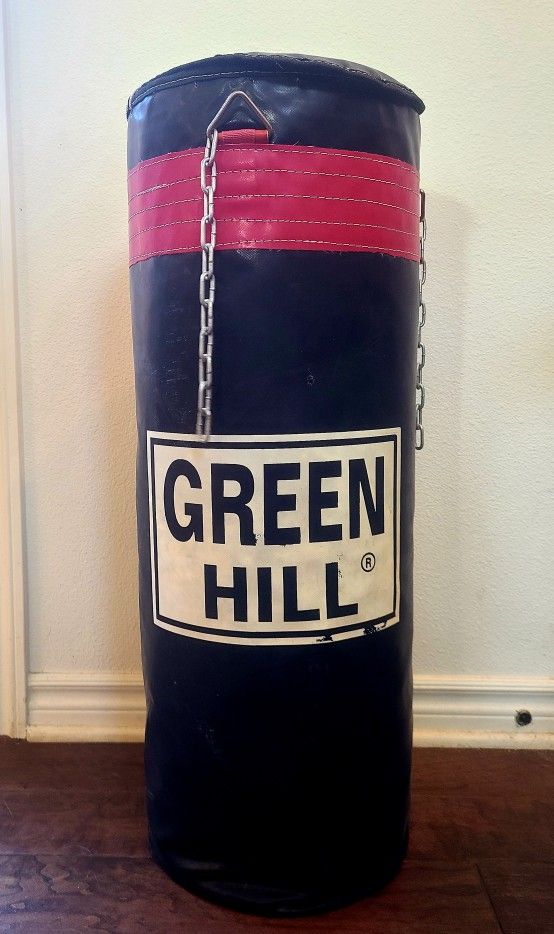 empty punching bag
