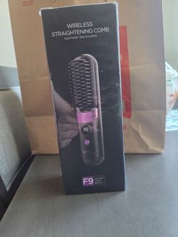 F9 Wireless Hair Straightening Comb / Brush