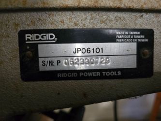 RIDGID TS3650 10" Cast Iron Table Saw