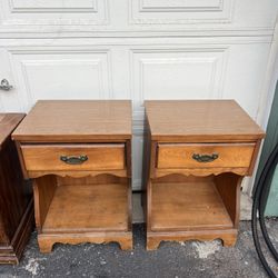 Matching Night Stands | Side Table / End Table Set