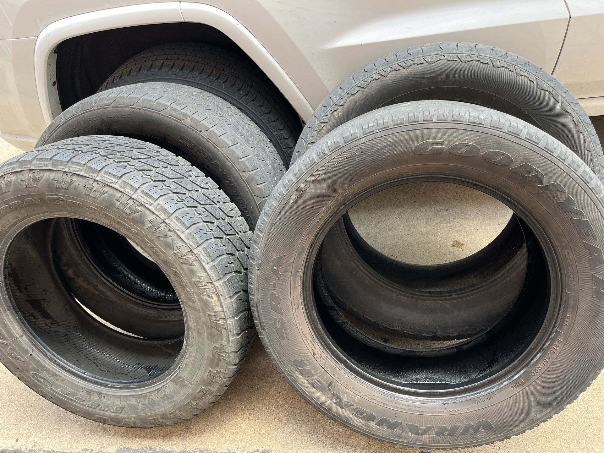 P275/60R20 Tires