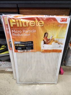 Pair of 3M 20x30x1 ac / furnace filter