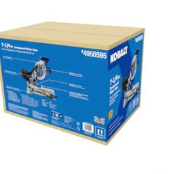 Kobalt  7-1/4 in.  10amps Single Bevel Corded Mite
