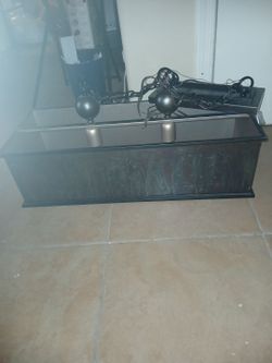 Large rectangular hanging lamp (20inch)