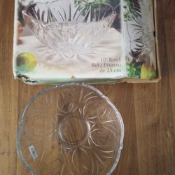 10" Glass Bowl