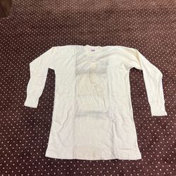 Vintage 1950s Russell Quality Products Long John Shirt Sweatshirt