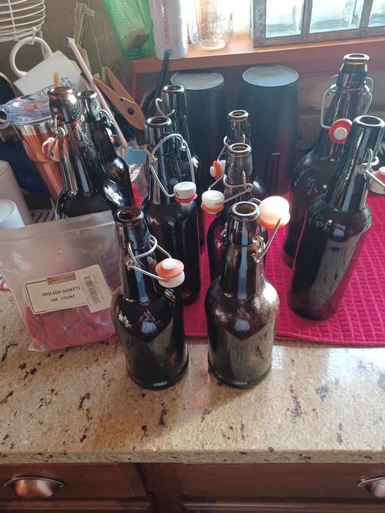 Lot Of Growlers And Gaskets