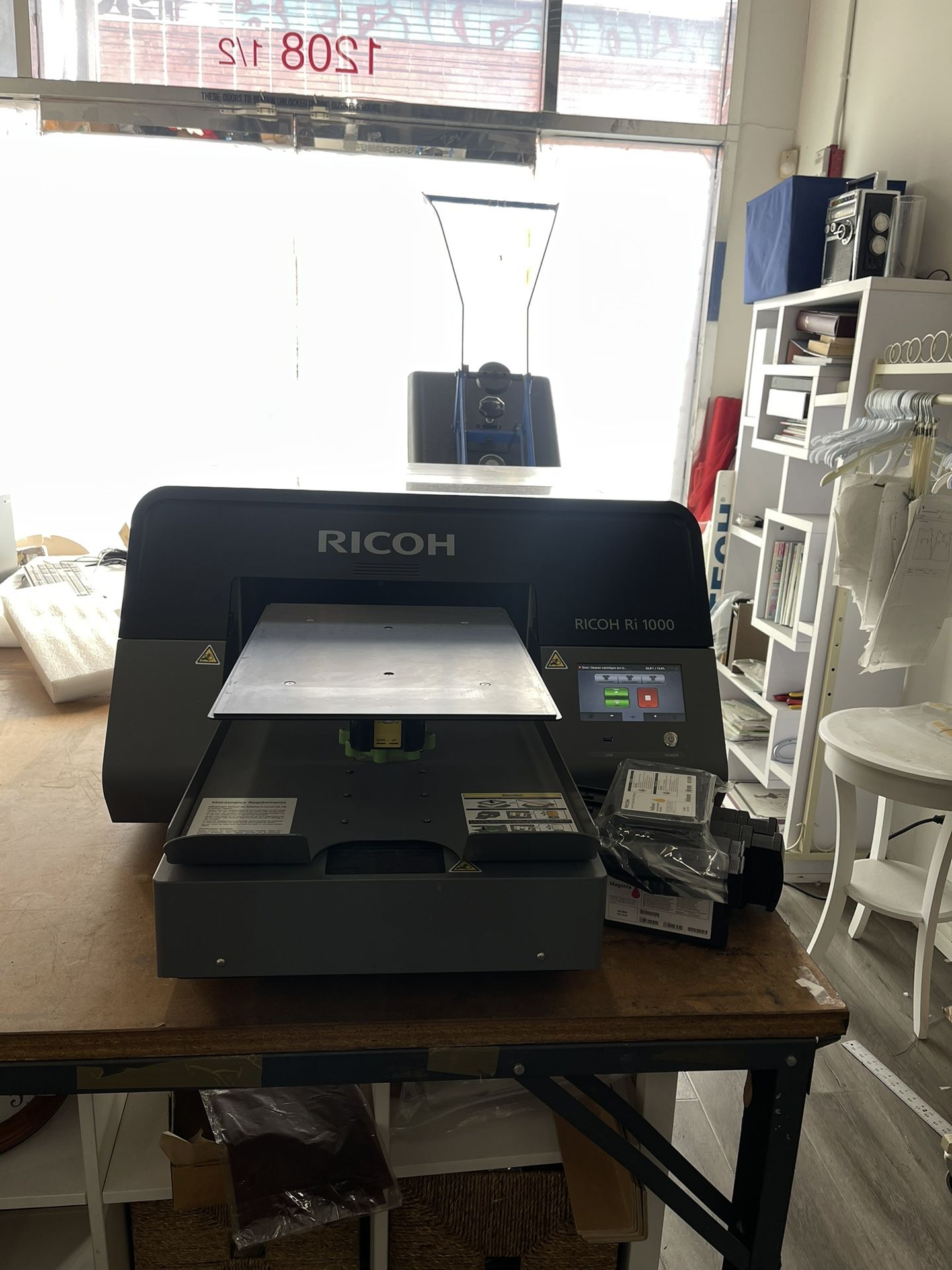 Ricoh RI-1000 DTG Printer Used -PICK UP ONLY