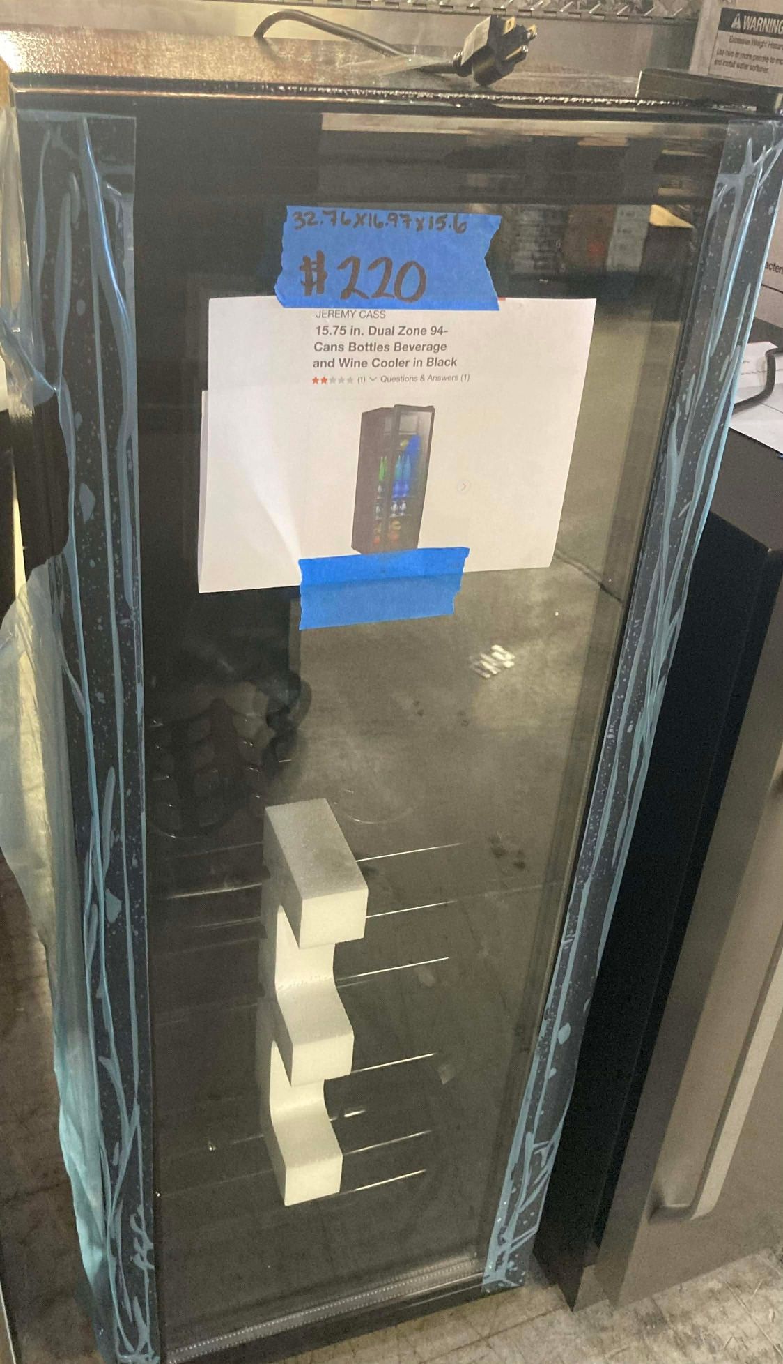 Dual Zone Wine And Beverage Cooler