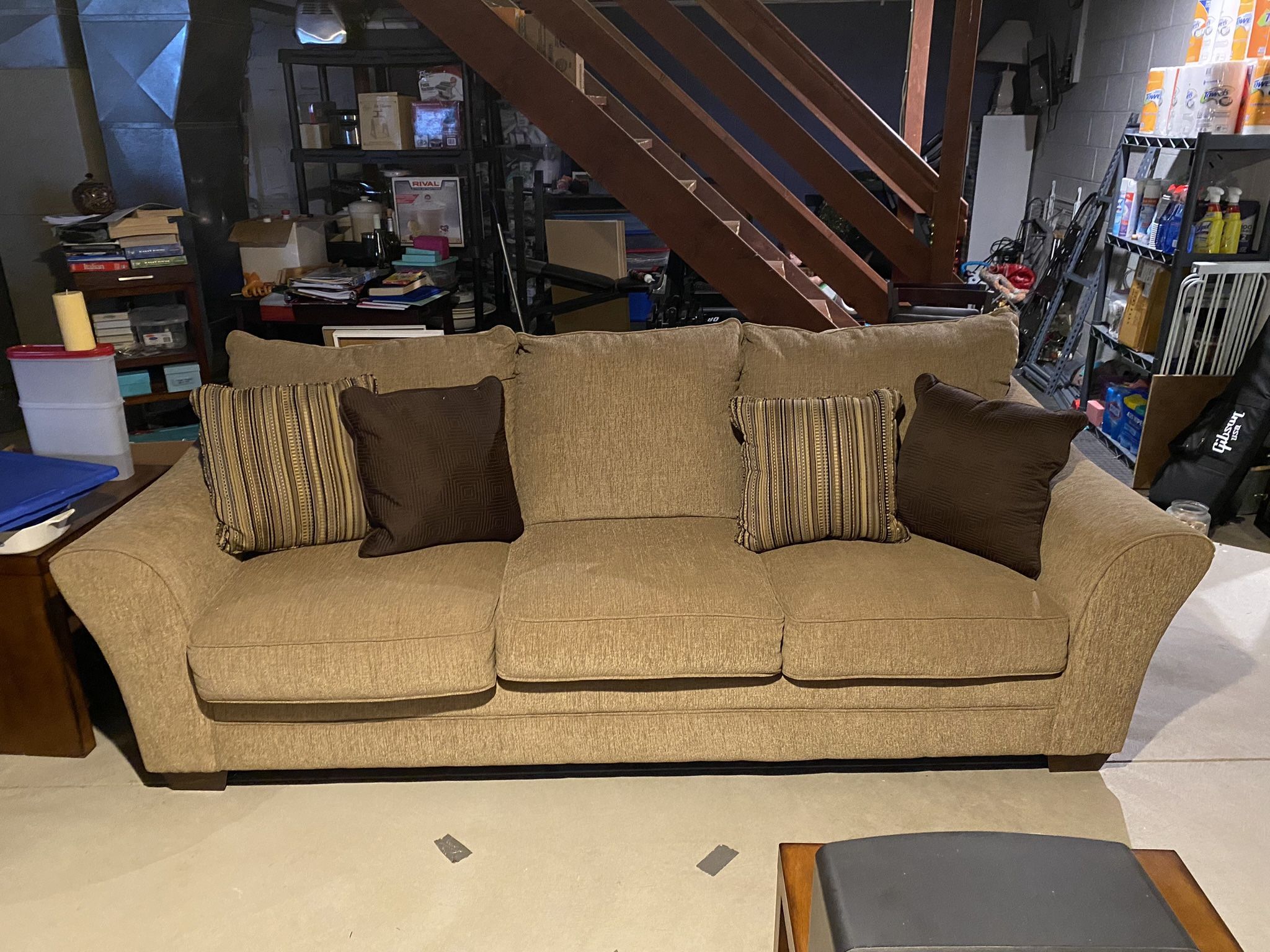 Like-new Couch And Loveseat